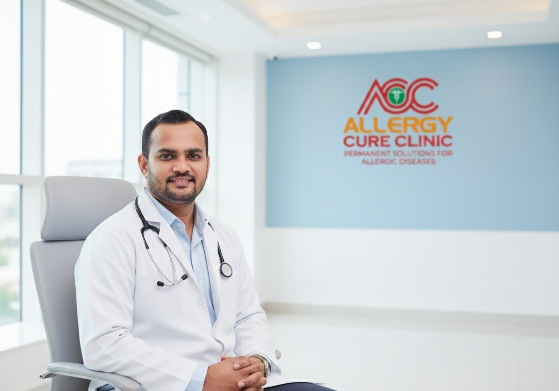 Dr. Ashish Dungrani, allergy specialist at Allergy Cure Clinic